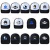 Anime Bluelock Peaked Cap Unisex Black White Baseball Caps Casual Cotton Sun Hat Cartoon Bachira Kiyoshi Seiichi Seishiro Trucke