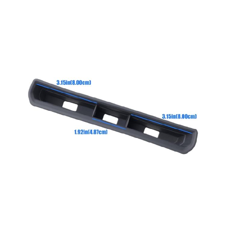 Truck Center Console Organizer Insert Suitable for F250 F350 F450 F550 2023-2026, Silicone Tray for Phone Keys and Cables