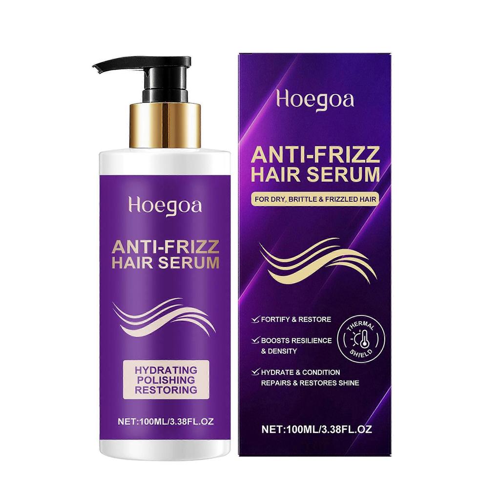 Hoegoa The Nourishing Hair Essence Deeply Moisturizes And Strengthens The Hair Strands, Makes Them Shiny And Improves The Hair Quality, Making It Smoo
