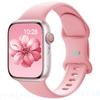Силиконовый ремешок для Apple Watch 45 мм 44 мм 40 мм 41 мм 49 мм 38 мм 42 мм Correa Браслет iWatch series 6 ultra2 7 8 9 se 44 мм ремешок