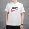 Nike Футболки мужские Белые С круглым вырезом Умеренный прямой крой CK2382-133