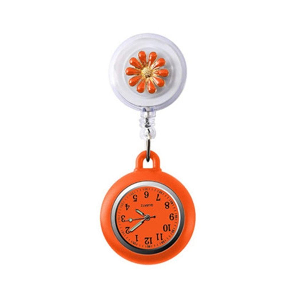 Выдвижные карманные часы для здоровья, силиконовые значки, карманные часы, часы, подарки, больница, здоровье