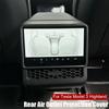 Rear Screen Cover For Tesla Highland ABS Protector Frame Back Air Vent Trim Protective Cover Interior Accessories I1J4