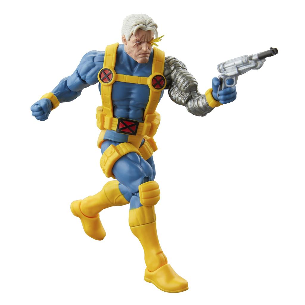 Hasbro Marvel Legends Series Cable Comics Collectible 6-inch (15cm) Action Figure with Build-A-Figure Parts, F9078, Authentic