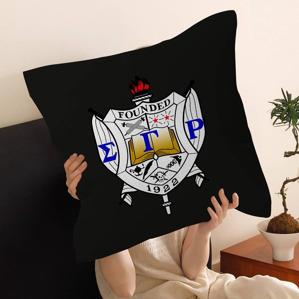 Sigma Gamma Rho Pillow Gift Home Office Decoration Bedroom Sofa Car Cushion Cover Case 45X45