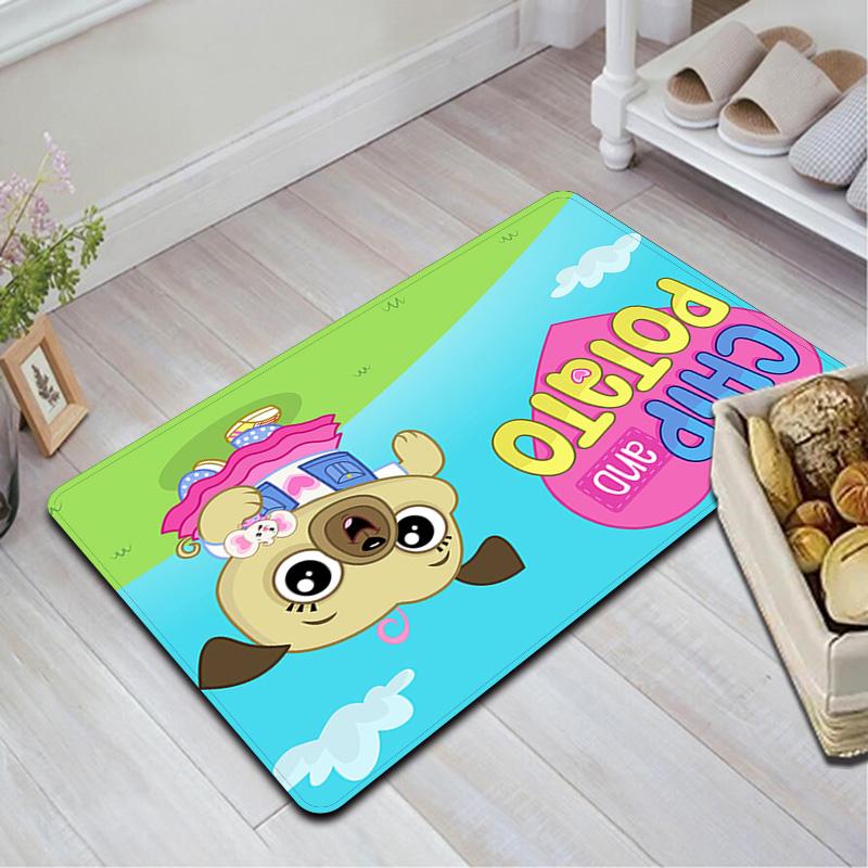 Chips and Potatoes Rug Floor Mat for Living Room or Bedroom Soft and Comfortable Carpet a Gift for Birthday and Holiday.DFF0925345