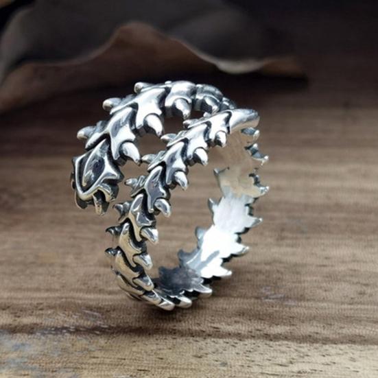 Регулируемое мужское кольцо в стиле панк, открывающееся кольцо для пары, ювелирные аксессуары