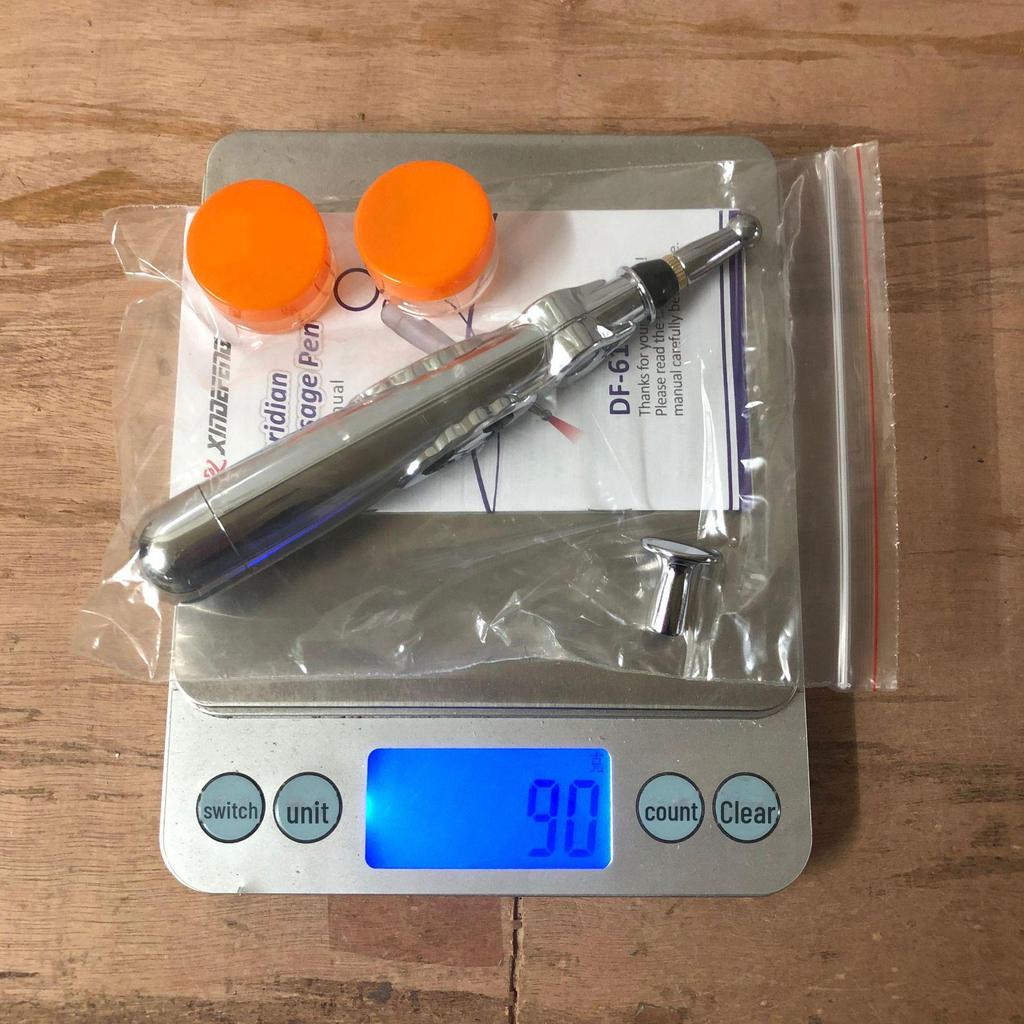 Автоматическая электронная акупунктурная массажная ручка для меридианной энергетической терапии