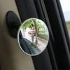 Round Universal Rear Side View Adjustable Car Blind Spot Mirror Door Mirrors Wide Angle