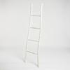 Large Kemu Wood Ladder - 1.5m - Whitewash - Japan Style