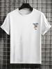SpringSummer New Mens Cotton Martini Cocktail Pattern Printed Tshirt Street Casual Fashion Short Sleeve Round Neck Tshirt
