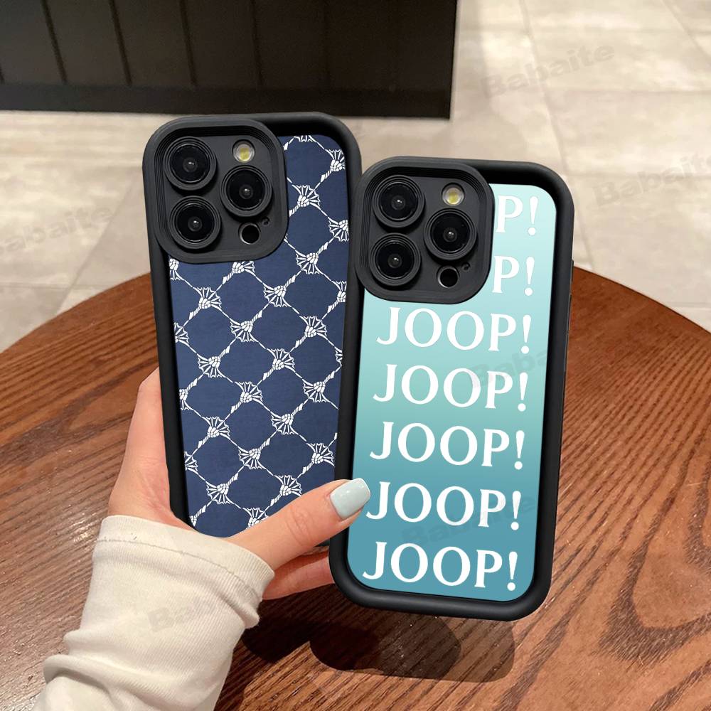 Модный бренд J-Joop Чехол для телефона для IPhone 11 12 13 16 15 17 14 Pro Max Мягкий Funda Силиконовый чехол