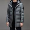 Medium and Long Winter New Thickened Warm Waterproof Hooded Casual Jacket