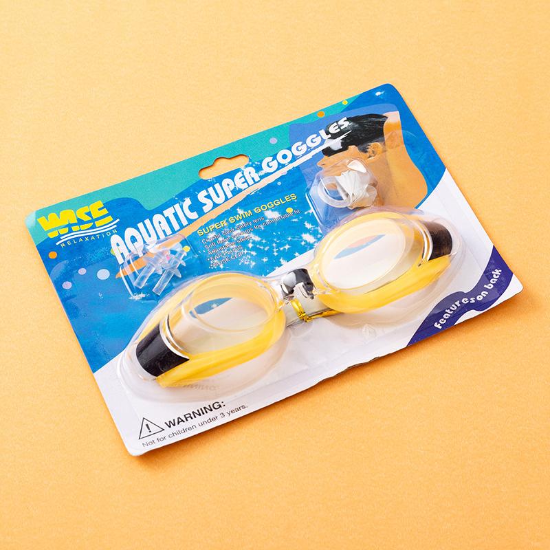 Anti Fog Swimming Goggles Waterproof Hd Swim Pool Water Sport Adjustable Adult Children Silicone Diving Surfing Eyewear With Box