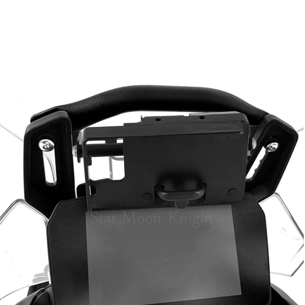 Мотоциклетный GPS-СМАРТФОН для лобового стекла, GPS-навигация, кронштейн для пластины, адаптер, держатель для Tiger 900 GT Rally PRO для Tiger900 21