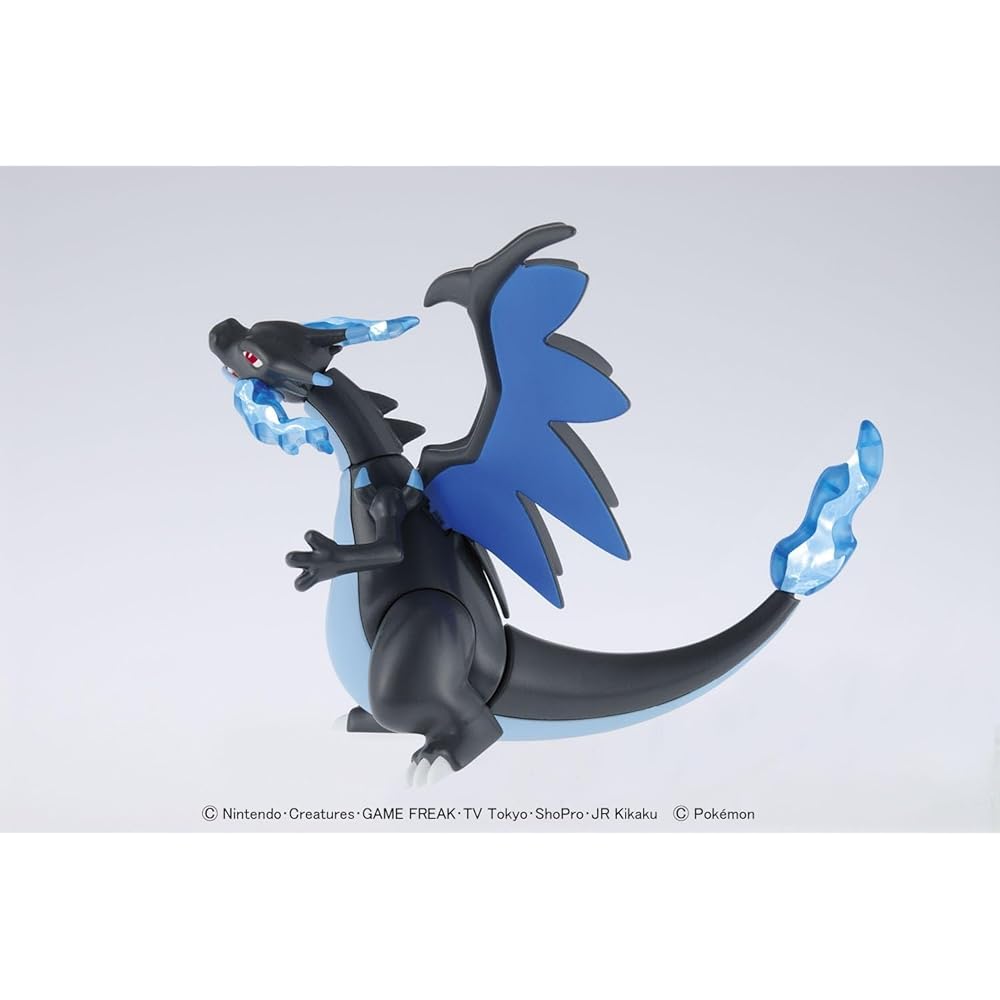 Коллекция Pokemon Plamo Серия Select Мега Чаризард X Готовая к сборке модель
