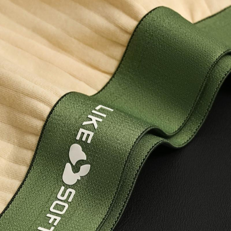 Мужские трусы-боксеры с эластичным поясом и дышащими трусиками