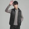 Men's Cotton Stand-Up Collar Vest - Autumn/Winter Slim Sleeveless Jacket