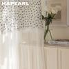 1 шт. NAPEARL французская ретро легкая роскошная прозрачная занавеска белая сращивающаяся полупрозрачная прозрачная занавеска для гостиной спальни домашний декор
