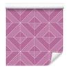 Geometric rhombus wallpaper purple, soft shapes 50x1000