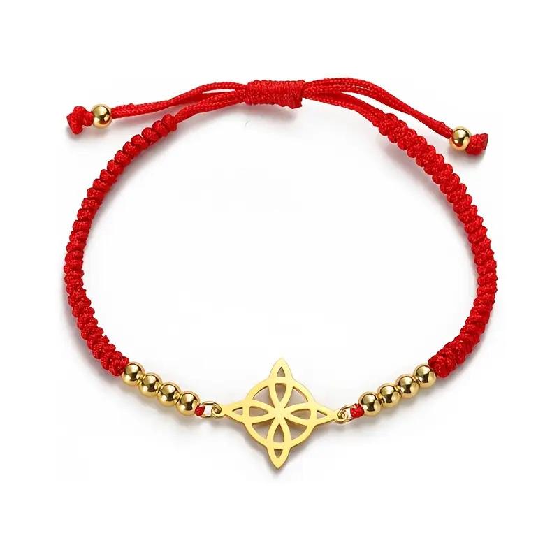 JYL TS Bracelet Stretch Evil Eye Palm Charm Wards Off Negativity & Attracts Luck