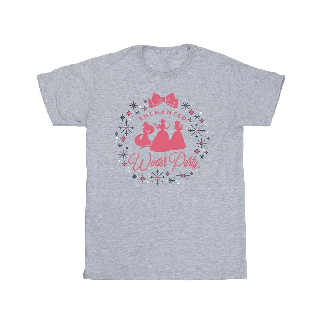 Disney Mens Princess Winter Party T-Shirt