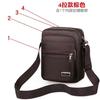 Waterproof Fashion Bag Men'S Bag Shoulder Crossbody Bag Multi-Layer Pocket Cashier Bag Men'S And Women'S Business Bag Collection Wallet Hundred
