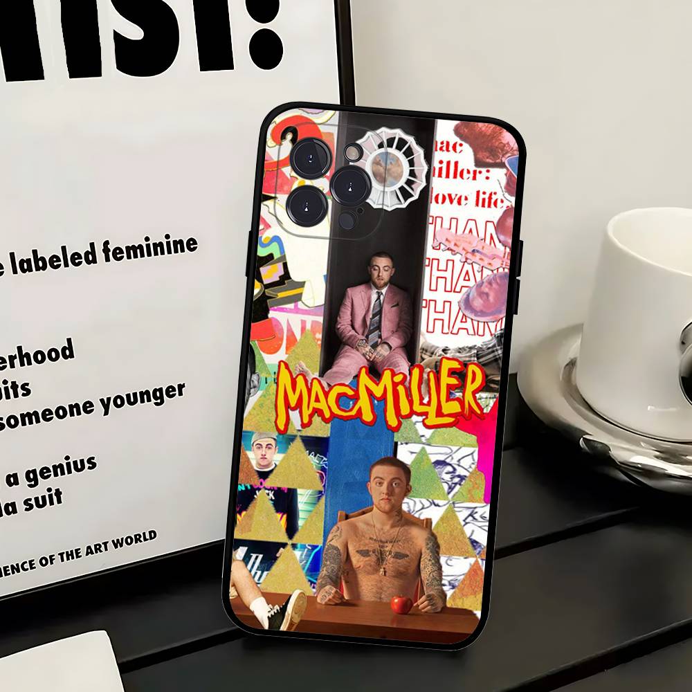 Cool M-mac Miller Phone Case For Iphone 17 16 15 16e 14 13 12 11 Pro Max Plus Case Cover Coque