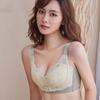 Бюстгальтеры с застежкой спереди, женский регулируемый большой бюстгальтер без косточек, собранный в бюстгальтер, кружевной сексуальный бюстгальтер