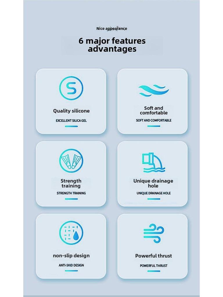 Фристайл-ласты: Профессиональные короткие ласты Duck Paw для обучения плаванию брассом, сноркелингу и дайвингу — унисекс и детские ласты для плавания.