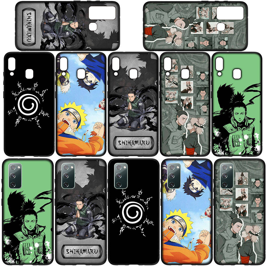 Чехол для телефона Samsung Galaxy S25 S24 S23 iPhone 16 15 Redmi Note 14 13 12 16E 8 9 X 11 Pro Max XR OPPO Moto Huawei Nara Shikamaru Comics Naruto Cover