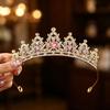 Детский хрустальный головной убор-корона принцессы для дней рождений и выступлений