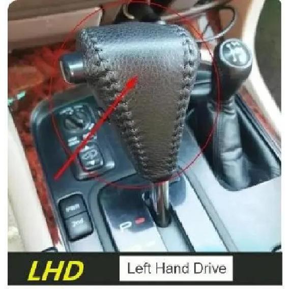 Для Toyota Land Cruiser LC80 LC100 ручка переключения передач автомобиля кожаный чехол ручка автоматической коробки передач кожаный чехол салон автомобиля