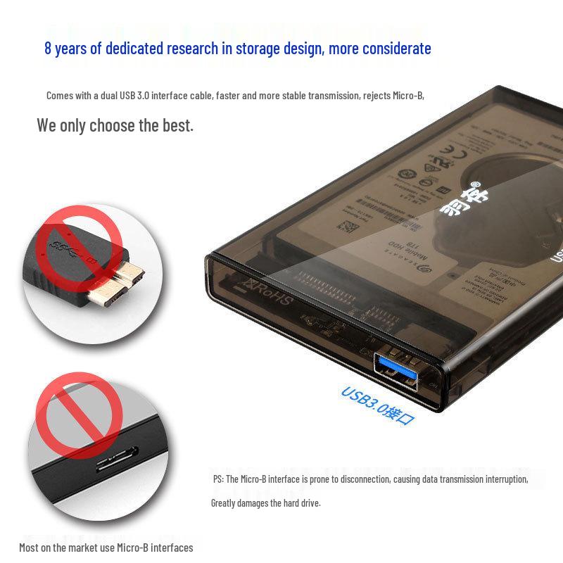 Внешний корпус USB 3.0 для 2,5-дюймового SATA SSD/HDD