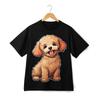 Poodle T-Shirt Unisex - Cute Dog Cartoon Graphic Pet Lover Puppy Tee