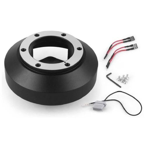 Nissan Steering Boss Short 38mm Thin Fairlady Z Z33/Z34 350Z 370Z Skyline GTR R35 Cube Z11/Z12 Serena C26 Note E11/E12 March K13 Elgrand E51/E52 Fuga