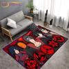 Naruto Anime Carpet Living Room Bedroom Bedside Mat Japanese Study Room Computer Chair Home Fashion Floor Mat Area Rug