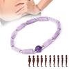 Женский браслет из натурального аметиста для очищения тела с камнем для похудения для исцеления йогой