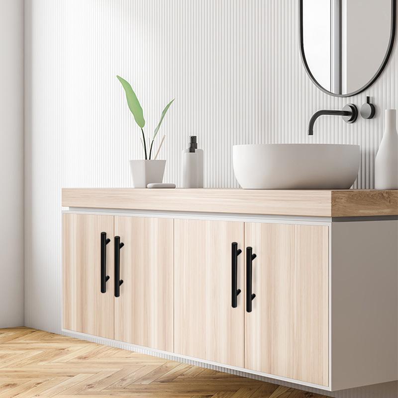 Скандинавская минималистичная Т-образная ручка для шкафа из нержавеющей стали