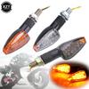 Hot Sale 2X Universal Motorcycle LED Turn Signal Indicators Light Amber Blinker Light 14 Led 12V 2W Short Motorbike Lamp