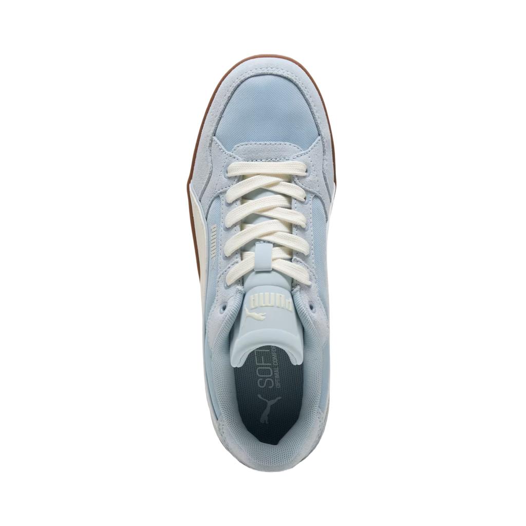 Puma K-Moda Сетчатые кожаные кроссовки на шнуровке с круглым носком, низкие, для тенниса, женские, 405756-02