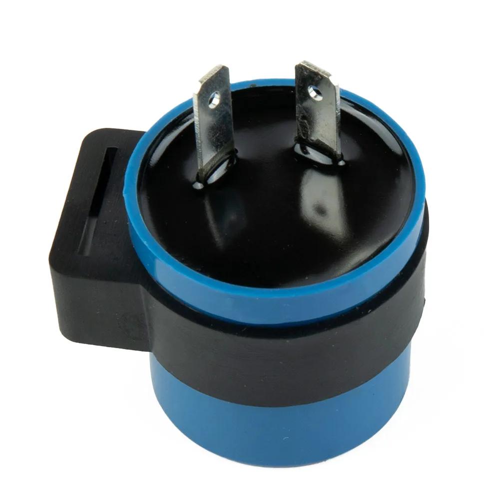 Custom Durable Relay Flasher Motorcycle Indicator 2Pin Beeper 6V 12V 8W ABS Plastic &metal Accessories Turn Signal LED