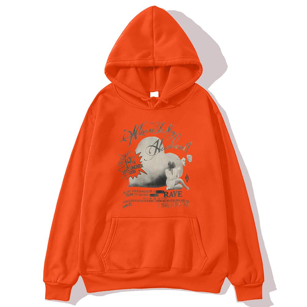 Где мой муж! Raye Однотонные худи с графикой Харадзюку Винтажные свитшоты Женские Мужские Флисовые с длинным рукавом