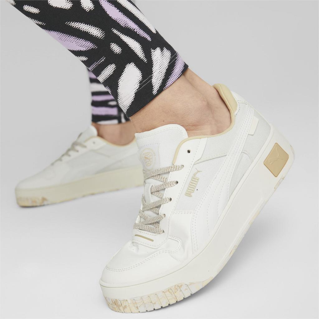 PUMA Carina Street Better Platform Size cm Sneakers, 389391, Women's, Spring/Summer 2023, White/Granola, 23.0