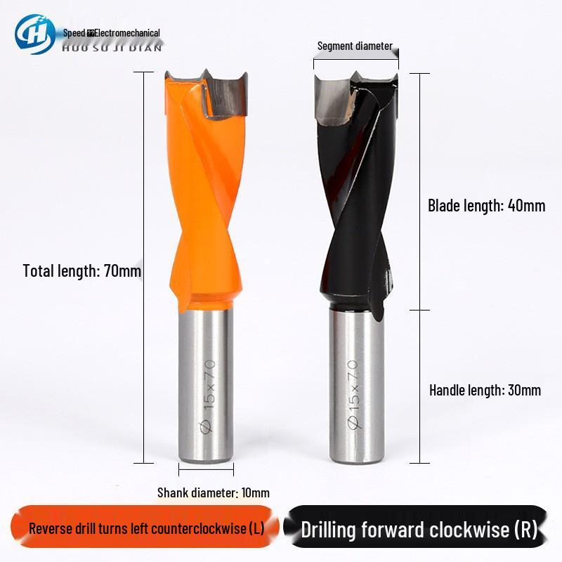 12 мм Фрезерная фреза для сверления боковых отверстий по дереву, пробойник для отверстий