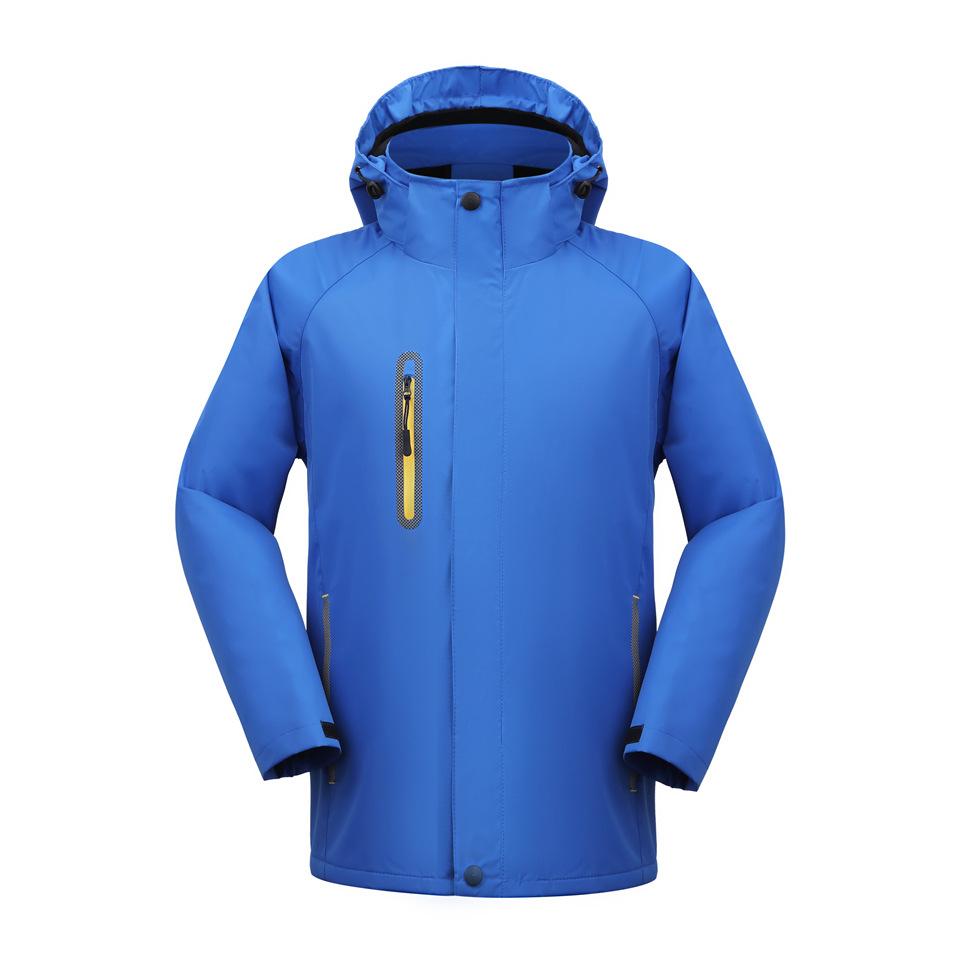 Autumn Outdoor Cold Proof Reflective Men Women Plush Stormtrooper Clothes for Delivery, Running Errands, Driving, Work Clothes, Jacket