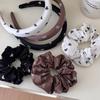 Набор резинок для волос для девочек женщин скранчи повязка на голову эластичные корейские аксессуары винтажные популярные ведущая мода взрослые k-pop новые