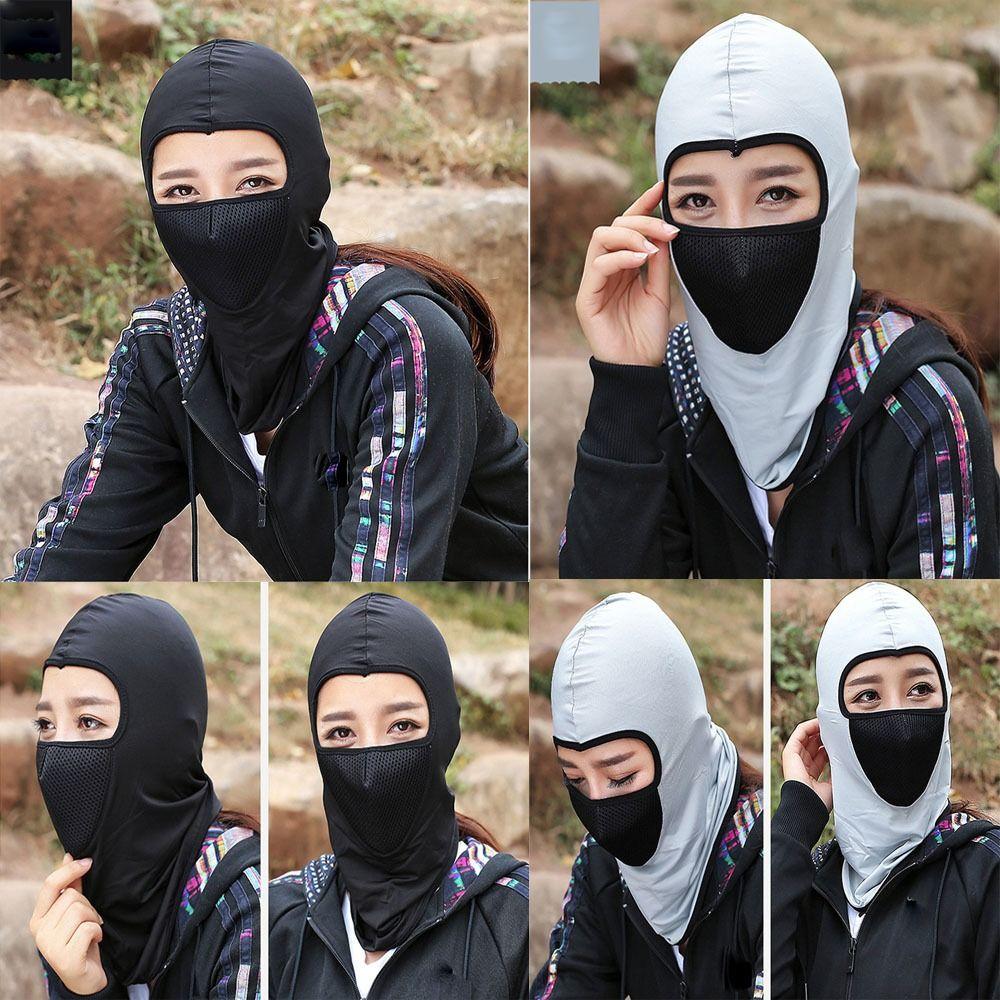 Hiking Scarves Full Face Cap Bicycle Hat Face Cover Sun Hood Hat Cycling Balaclava Summer