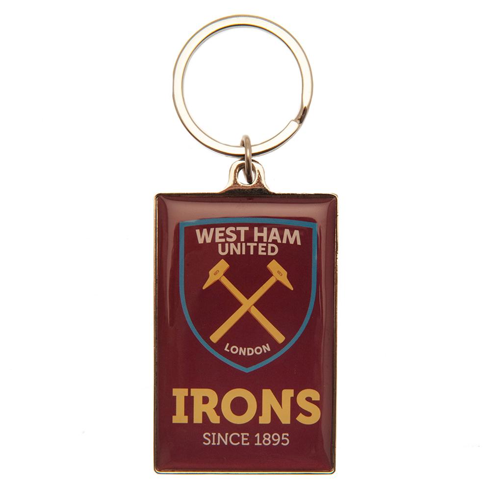 West Ham United FC Irons 1895 Keyring