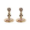 Vivienne WeStwood 25SS Женские S Новые Маленькие Серьги Светлое Золото Аква 62020032 0